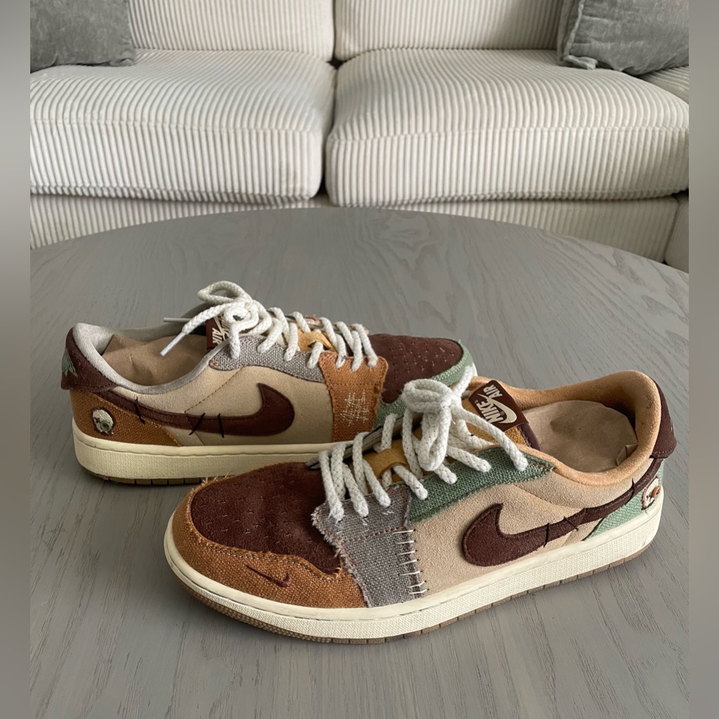 Air Jordan 1 Retro Low Og Zion Williamson Voodoo Men’s Size: 12 (N53)